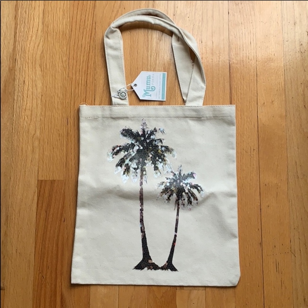 Show Me Your Mumu Palms tote bag // NWT